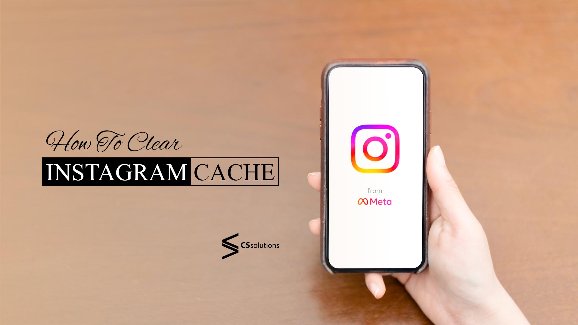 How to clear Instagram Cache