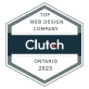 Clutch Badge for Web Design Company Mississauga